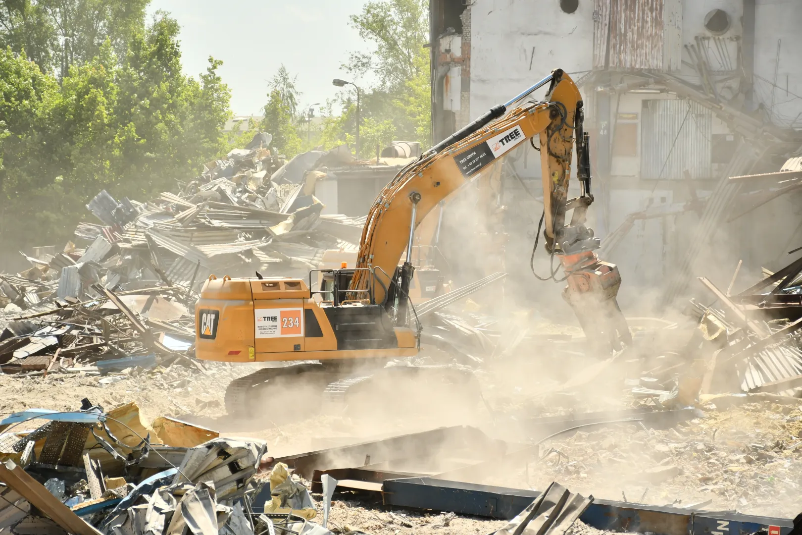 Usługi wyburzeniowe w Gliwice